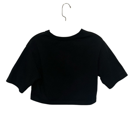 Harvard Black Crop Top XS - Picture 2 of 3